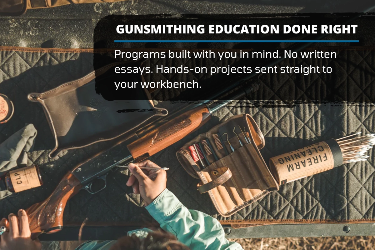 Gunsmith, Home- Modern Gun School Gunsmith Training