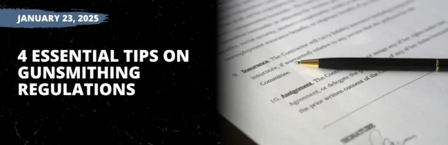 4 Essential Tips on Gunsmithing Regulations 2.23.2025 PEXELS 4 Essential Tips on Gunsmithing Regulations 2.23.25 PEXELS