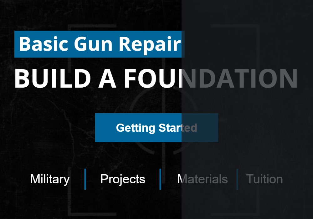 Basic Gunsmithing Certificate