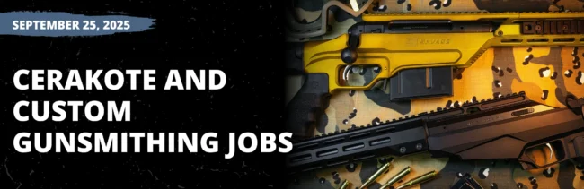 Cerakote and Custom Gunsmithing Jobs