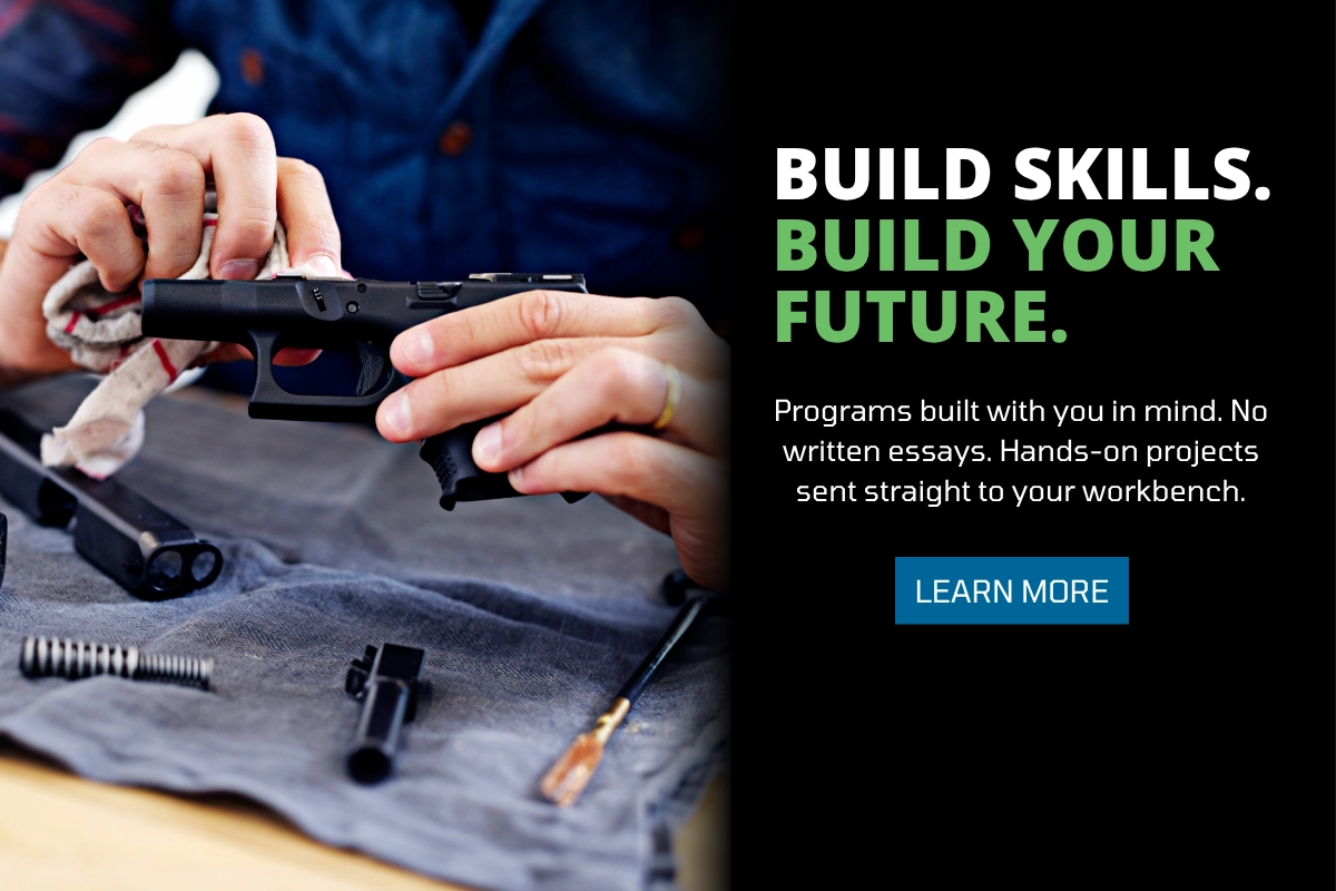 become a gunsmith,top gunsmithing training school, Home- MGS Trade School Gunsmith Training