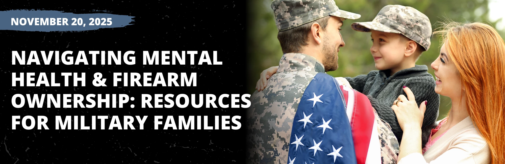 Navigating Mental Health & Firearm Ownership: Resources for Military Families 