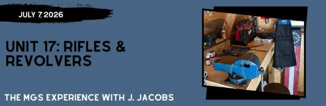 J. Jacobs -Unit 17 Rifles & Revolvers Unit 17 Rifles and Revolvers